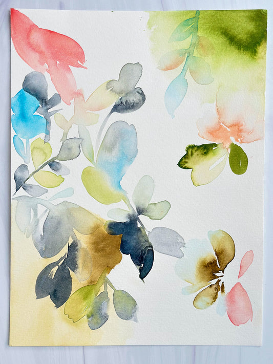 Original Watercolor - Shadows