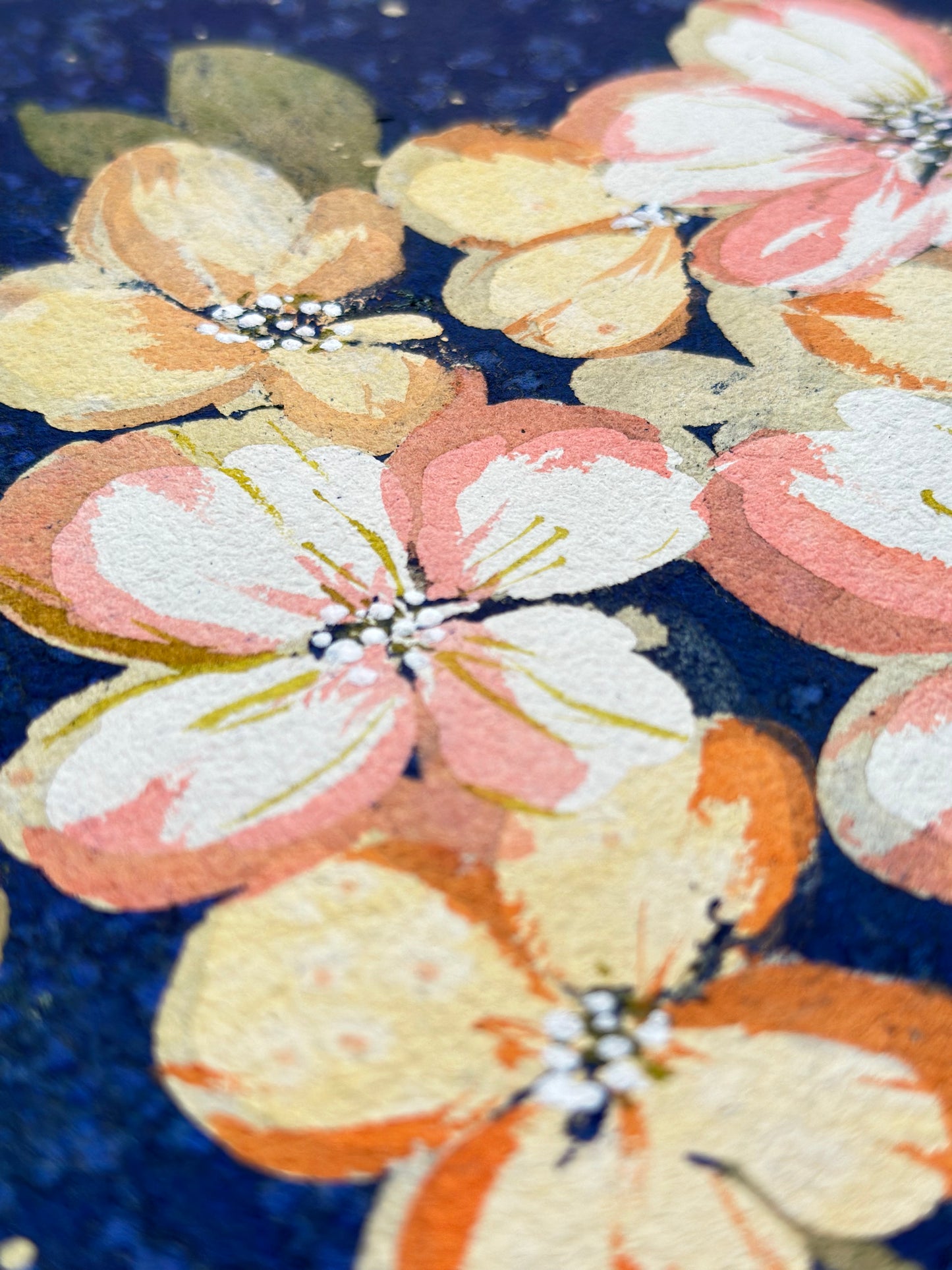 Original Watercolor - Dogwood Branch