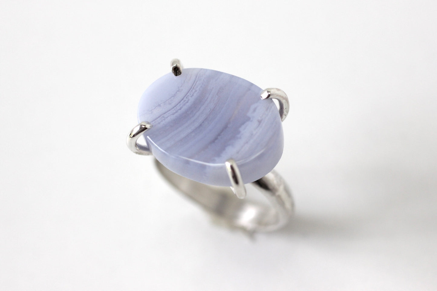 Blue Lace Agate Ring