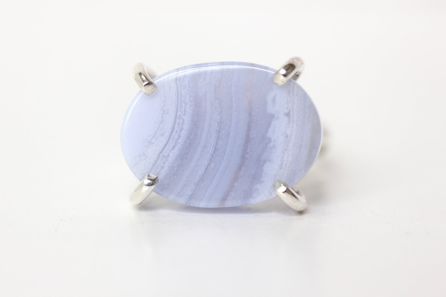 Blue Lace Agate Ring